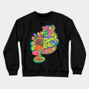 Vintage, Retro Style Gumball Machine Crewneck Sweatshirt